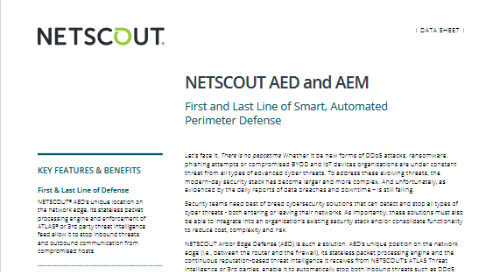 NETSCOUT AED and AEM