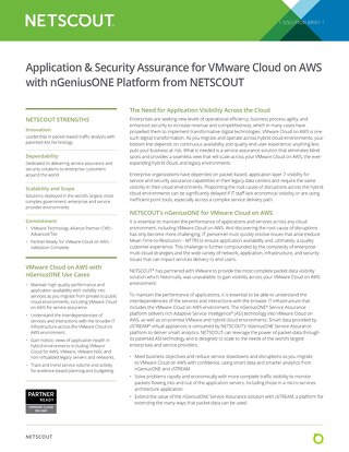 Application and Security Assurance VMware Cloud