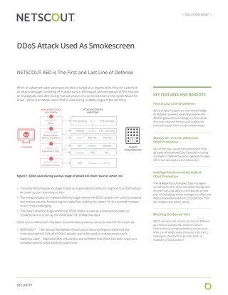DDoS Attack Used As Smokescreen