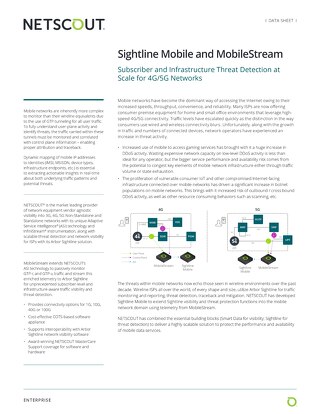 Sightline Mobile and MobileStream